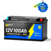 WattCycle 12V 100Ah Caravan Leisure Battery​ with Bluetooth