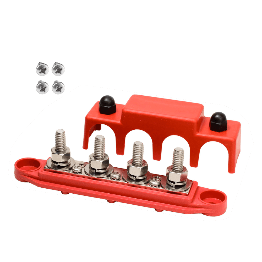 Wattcycle Server Rack Bus Bar WattCycle Busbar 250A (Red) – WattCycle-Europe