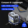 WattCycle 12V 100Ah Deep Cycle LiFePO4 Battery size and weight