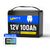WattCycle 12V 100Ah LiFePO4 Battery with a Monitor