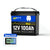 WattCycle 12V 100Ah Mini LiFePO4 Battery with a Monitor
