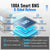 WattCycle 12V 100Ah Mini deep cycle battery with 100A Smart BMS