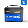 【👑 3rd Anniversary】WattCycle 12V 100Ah Deep Cycle Trolling Motor Battery with Bluetooth