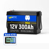 WattCycle 12V 300Ah(280Ah) Mini LiFePO4 Battery with a Monitor