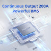 WattCycle 12V 280Ah Mini deep cycle LiFePO4 battery with powerful 200A BMS