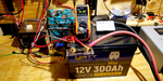 WattCycle 12V 300Ah Mini Battery test voltage