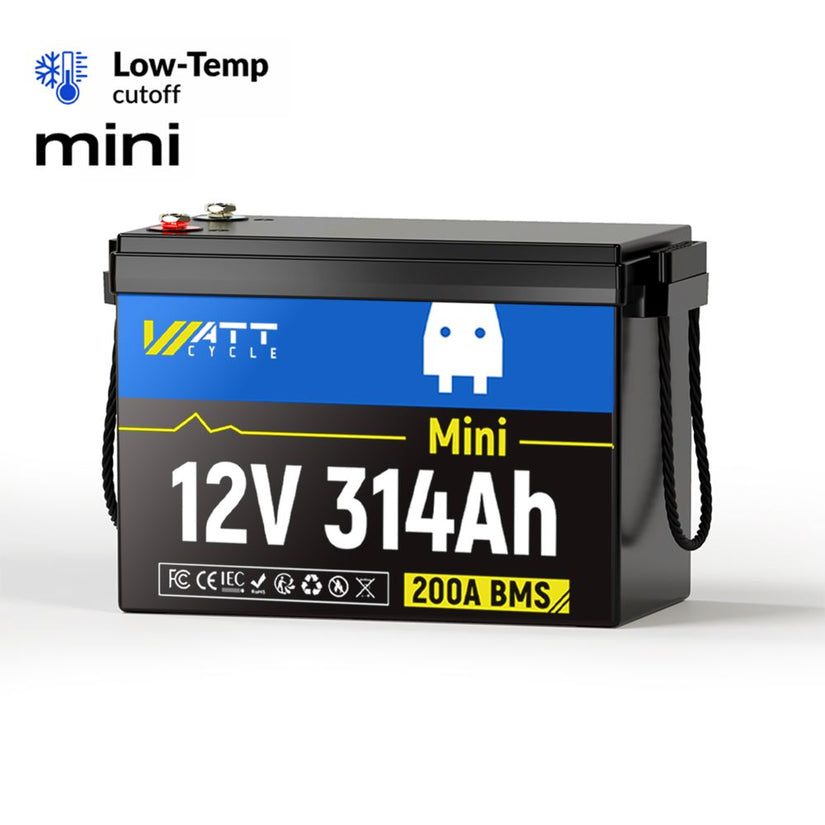WattCycle 12V 314Ah Mini Deep Cycle Lithium Battery