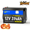 WattCycle 12V 314Ah Mini LiFePO4 Battery with Bluetooth - Spooky Halloween Sale
