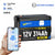 WattCycle 12V 314Ah Mini Self Heating Battery with Bluetooth with ECE R10 Certified