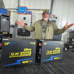 WattCycle 12V 628Ah Ultra Bluetooth LiFePO4 Battery Influencer 3