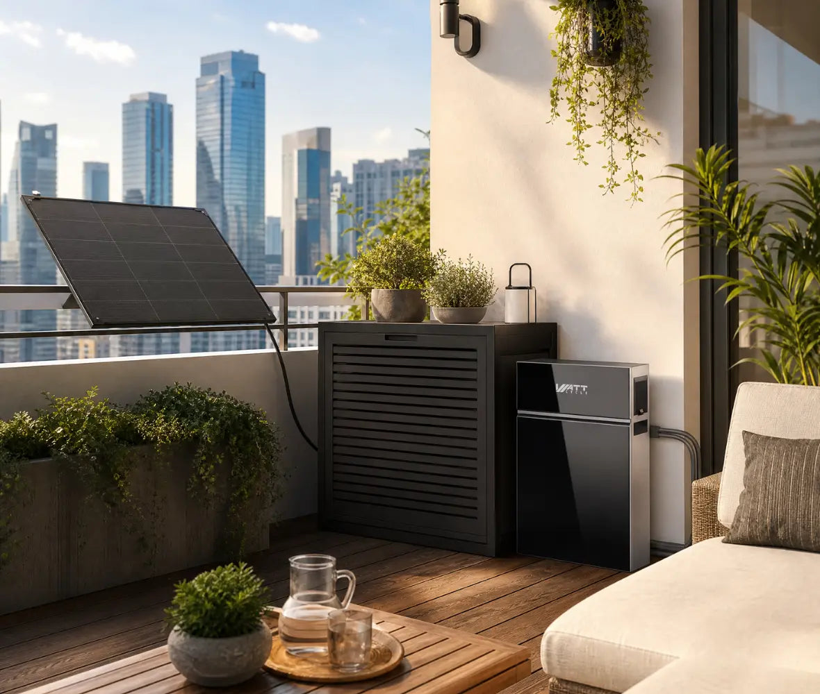 2.5kW 10kWh Balcony Solar System