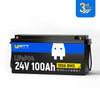 【👑 3rd Anniversary】WattCycle 24V 100Ah LiFePO4 Battery