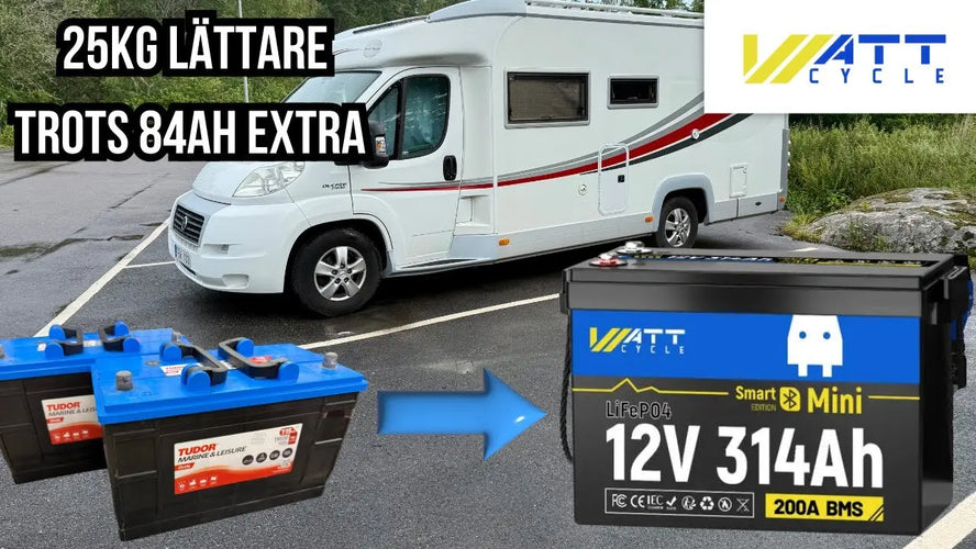 Motorhome Battery Upgrade Test