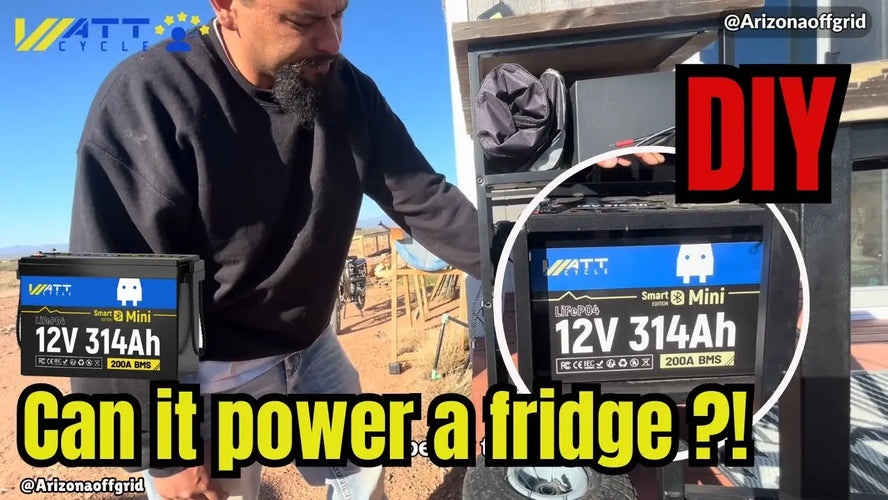 Power a full-size fridge