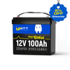 WattCycle Easter Sale - 6% discount of 12V 100Ah Mini Bluetooth