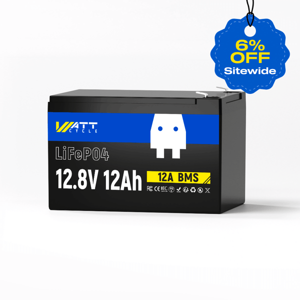 WattCycle Easter Sale - 6% discount of 12V 12Ah