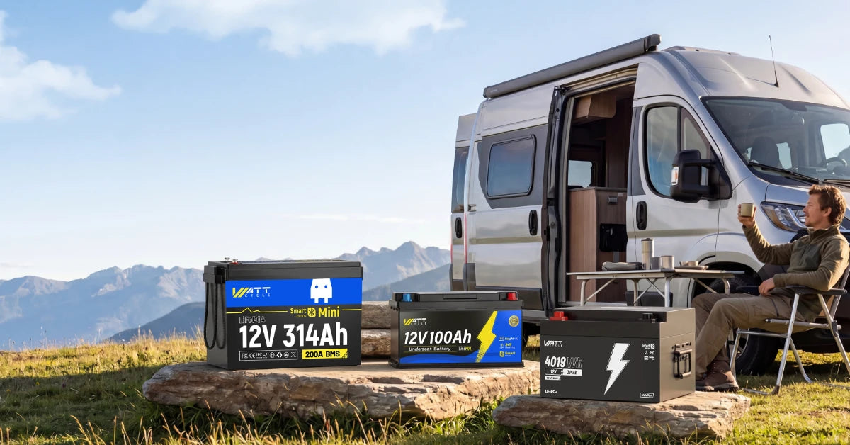 Best LiFePO4 Batteries for Campervans