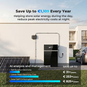 【⚡ Prednarudžba】WattCycle 2,5 kW 10 kWh višenamjenski sustav za pohranu baterija s izmjeničnom strujom