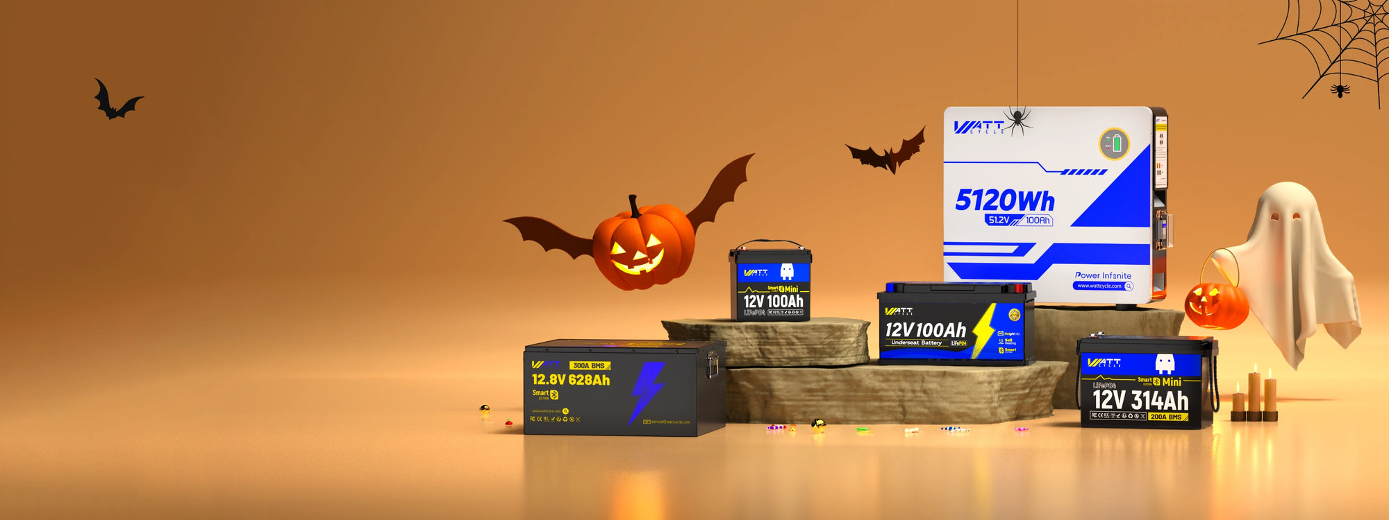 WattCycle Spooky Halloween Sale - save up to 45%
