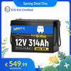 【🌸 Offerta di primavera】Batteria WattCycle 12V 314Ah Mini LiFePO4 con Bluetooth