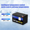 Wide working range of WattCycle LiFePO4 Lithium Deep Cycle Battery 12V 12Ah